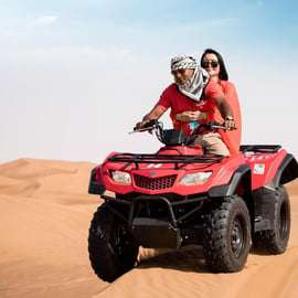 Dubaj: Quad Bike lub Dune Buggy Adventure i opcjonalne dodatki