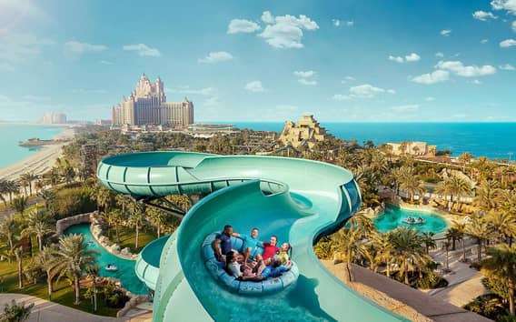 Dubaj: Atlantis Aquaventure i Lost and Chambers Combo