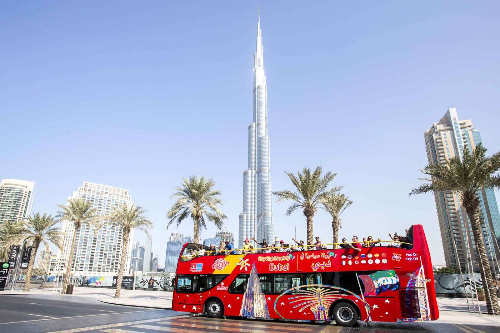 Dubaj: zwiedzanie miasta autobusem Hop-On Hop-Off