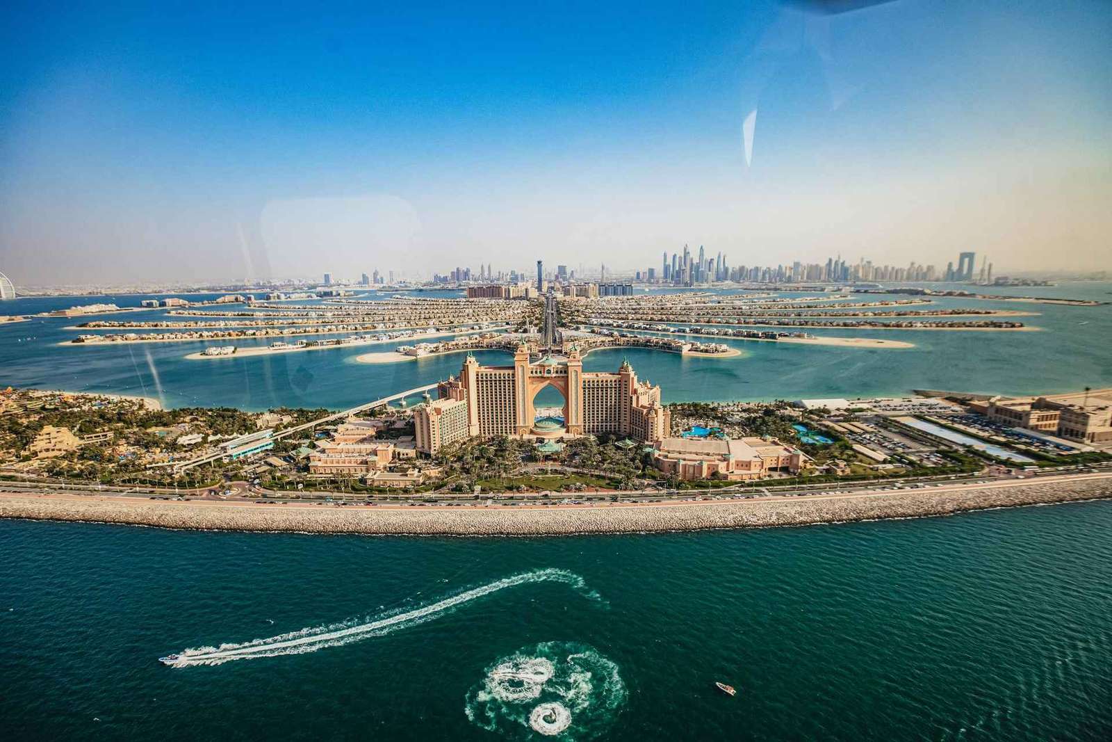 Dubaj: Zwiedzanie helikopterem z The Palm