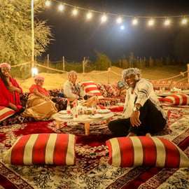 Dubaj: Obóz Al Marmoom Oasis z kolacją beduińską