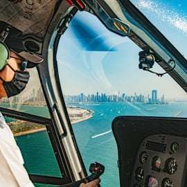 Dubaj: Zwiedzanie helikopterem z The Palm