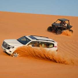 Dubaj: Sandboarding, przejażdżka na wielbłądzie i safari na czerwonych wydmach