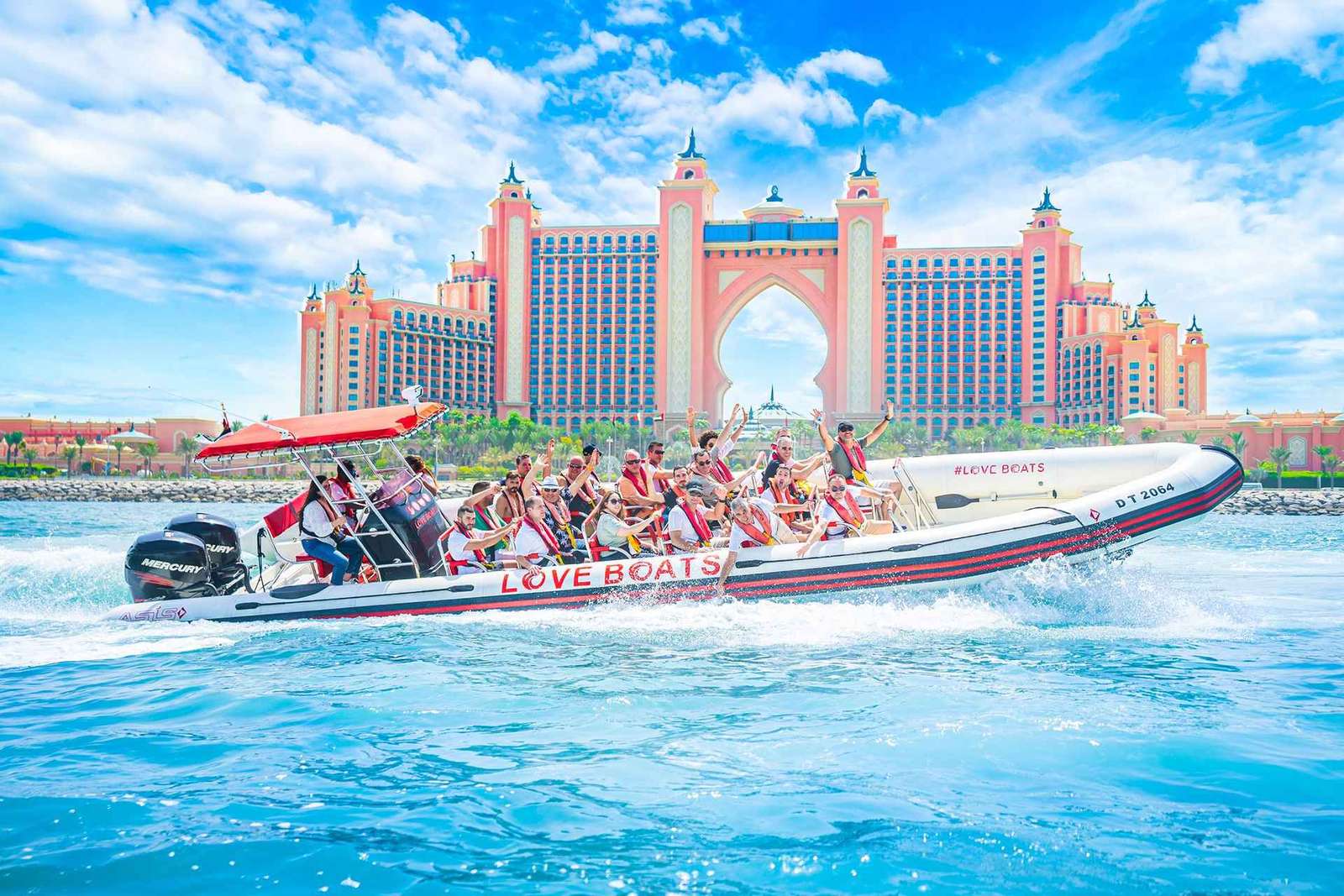 Dubaj: Vyhlídková jízda rychlolodí s průvodcem