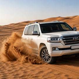 Dubai: VIP Desert Safari with Quad Bike, Camel Ride & Dinner