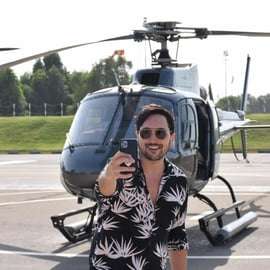 Dubaj: 17-minutowy lot helikopterem nad Palmą Jumeirah