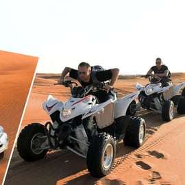 Dubaj: Pustynne safari, quady, przejażdżka na wielbłądzie i sandboarding