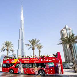 Dubaj: zwiedzanie miasta autobusem Hop-On Hop-Off