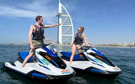 Dubaj: Jet Ski do Burj Al Arab ze zdjęciami, filmami i lodami
