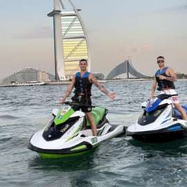 Dubaj: dobrodružství na jet ski s výhledem na Burdž Chalífu a Burdž Al Arab