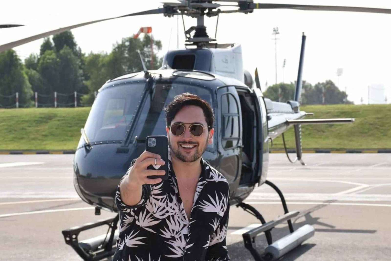 Dubaj: 17-minutowy lot helikopterem nad Palmą Jumeirah