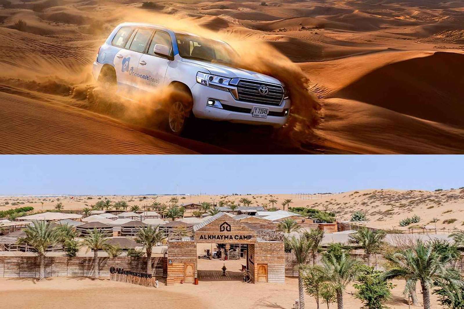 Dubaj: Safari Premium, Przejażdżka na wielbłądzie & Al Khayma Camp 3-Bufety