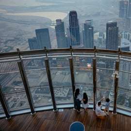 Dubaj: bilet wstępu na 124. i 125. piętro Burdż Chalifa