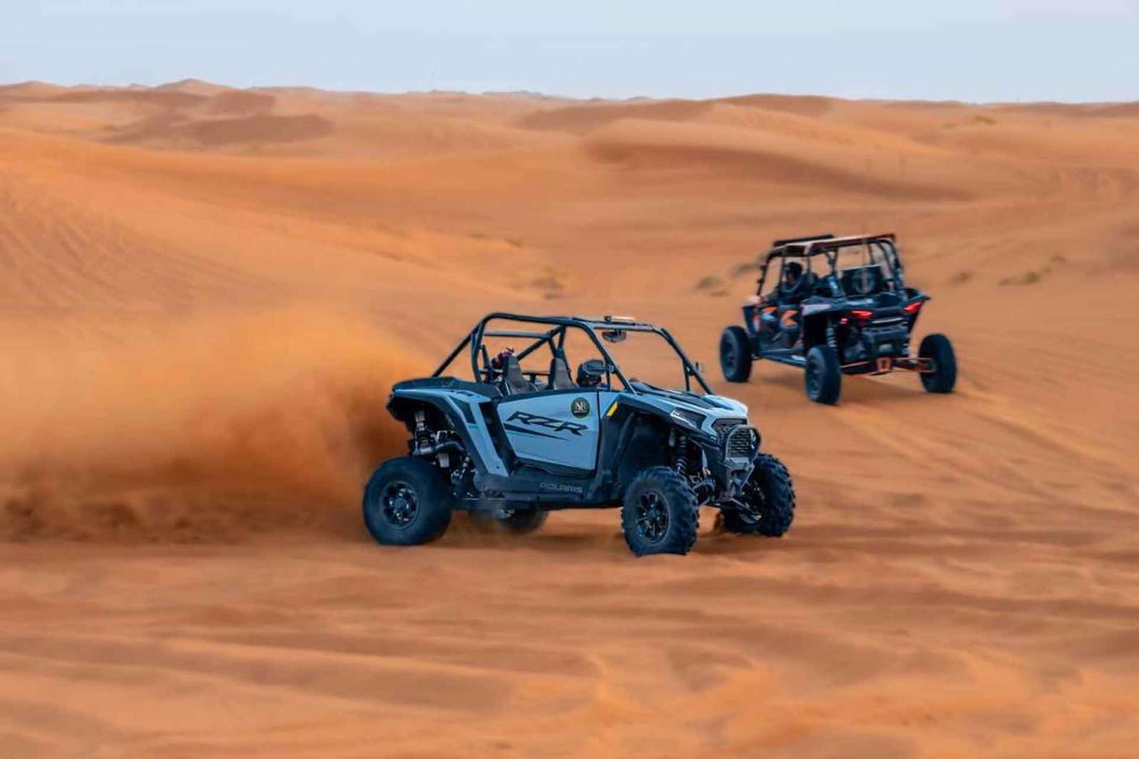 Dubaj: Safari Dune Buggy i przejażdżka na wielbłądzie z transportem
