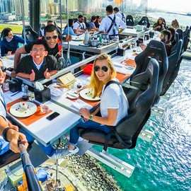 Dubaj: Kolacja w przestworzach