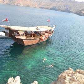 Ze Zjednoczonych Emiratów Arabskich: Musandam Khasab - wycieczka z lunchem i obserwacją delfinów