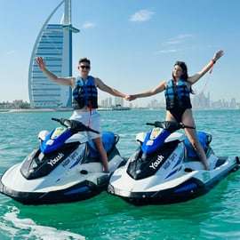 Dubaj: dobrodružství na jet ski s výhledem na Burdž Chalífu a Burdž Al Arab