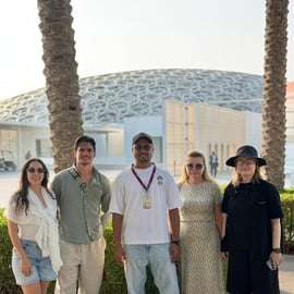 From Dubai: Abu Dhabi City Tour With Louvre Museum