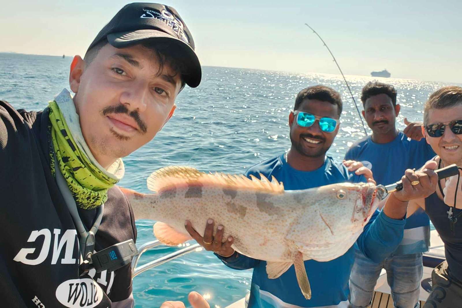 Dubaj: Prywatna wyprawa wędkarska (głębokie morze) 4 godziny i grill