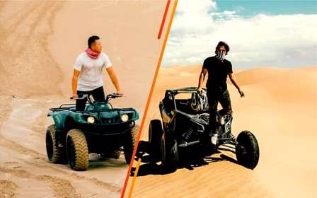 Dubaj: Quad Bike lub Dune Buggy Adventure i opcjonalne dodatki