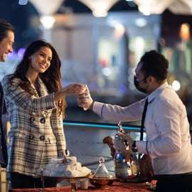 Dubai: Luxury Canal Dinner Cruise with Optional Transfers