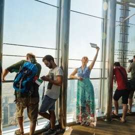 Dubaj: Bilet wstępu na poziom 124, 125 i Sky Views Burj Khalifa